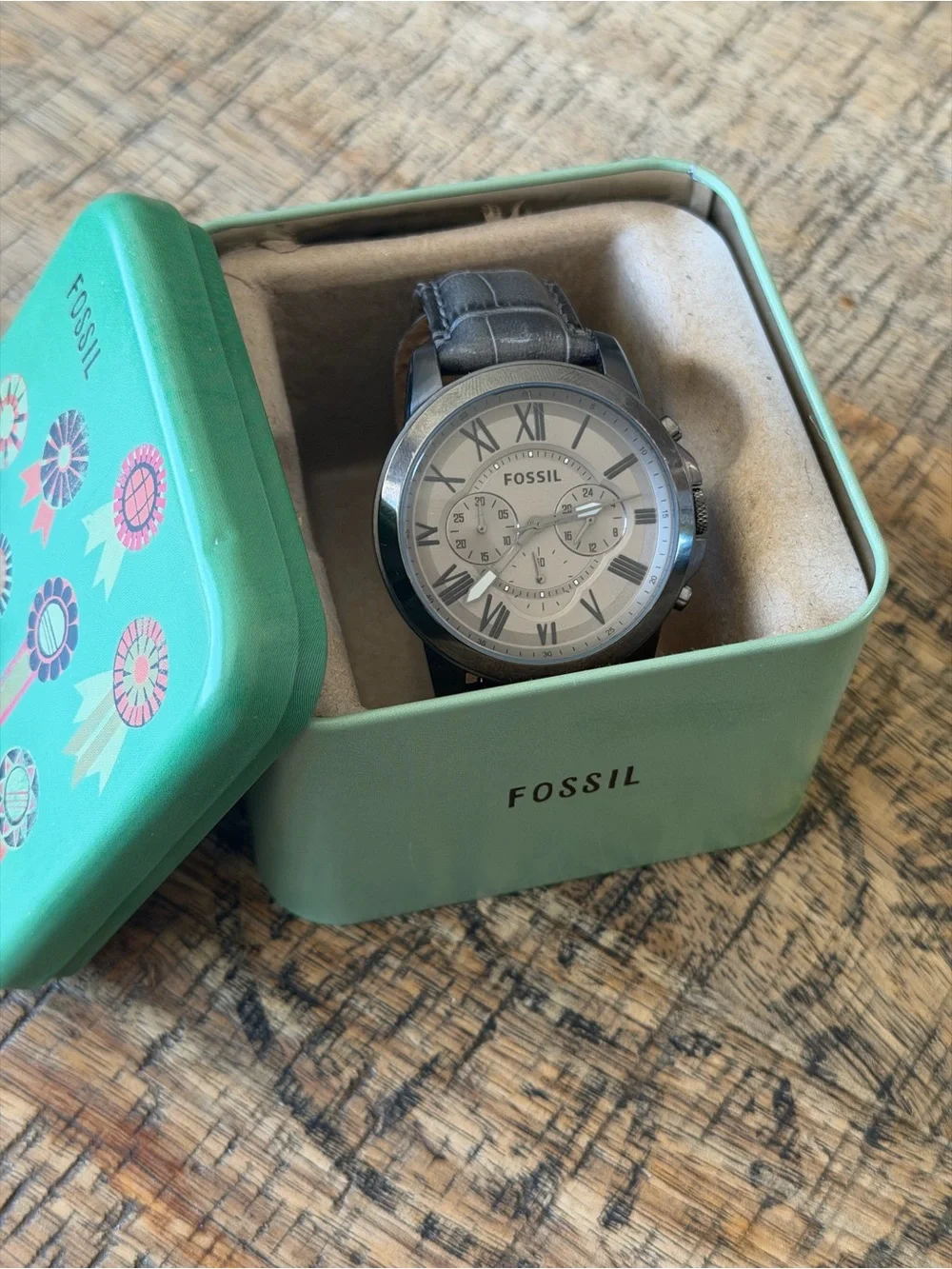Fossil Grant Chronograph Men’s Watch FS4766 - 44mm - Original Box, New Battery!